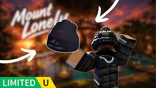 (Free Limited UGC) How to get the Beanie Lonely in Mount Lonely (Roblox) screenshot 4