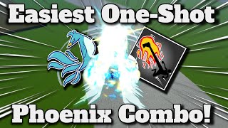 How to one shot combo with phoenix fruit