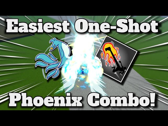 Phoenix, Easiest One-Shot Phoenix + Death Step Combo, Blox Fruits