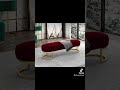 Luxury 3 Seater Sofa Stool 😍 | Modern Home Decor Pakistan