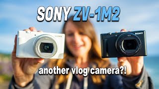 ANOTHER vlog camera? Testing out the NEW Sony ZV-1M2 👀