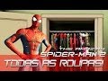 The Amazing Spider Man 2 - Todas as Roupas!