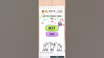 Brain test tricky puzzles level 119 updated solution or walkthrough