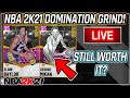 NBA 2K21 MYTEAM DOMINATION GRIND + PLAYING MYTEAM LIMITED?