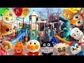 アンパンマン!おもちゃ アニメ☆【前半】カラフルな公園でかくれんぼ♡みんな、どこにいるのかな? たくさんすべり台すべったよ♫ Hide and Seek in the park 【すべり台】