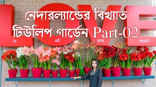 নেদারল্যান্ডের বিখ্যাত টিউলিপ গার্ডেন | Part 02 | Mr & Mrs Eagle | Keukenhof Netherlands