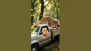 fat cat sneak attack | Funzoxy #shorts #ytshorts #trending #aianimation #catshorts