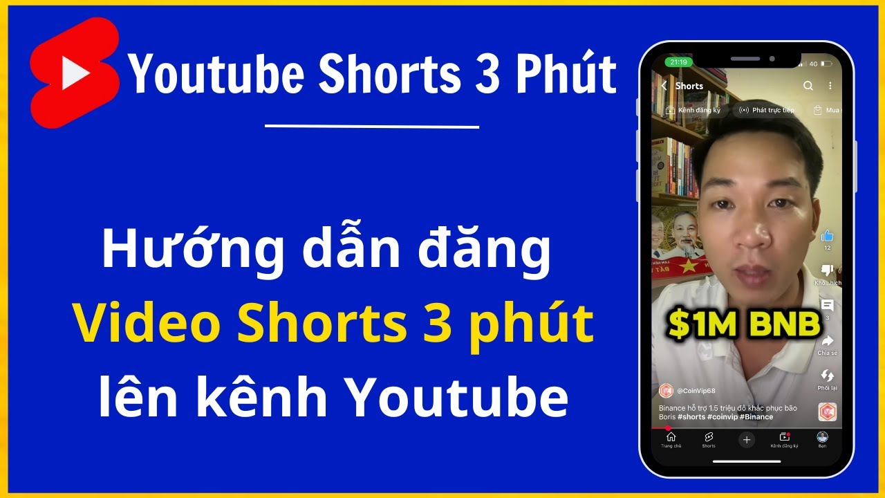 Cách đăng video Shorts 3 Phút lên kênh Youtube | Hữu Thân Online
