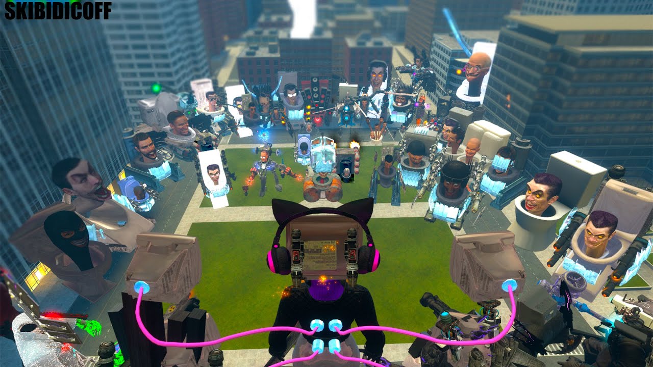 THE BIGGEST BATTLE OF ALL SKIBIDI TOILETS OF ALL BOSSES AGAINST THE STRONGEST CAMERA AND SPEAKERMAN