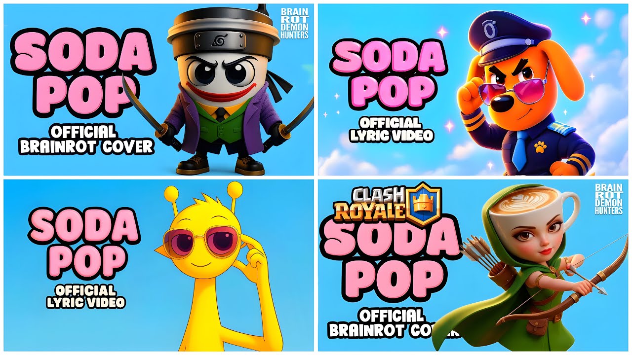 SUOERHERO BRAINROT 🆚 SHERIFF LABRADOR 🆚 SPRUNKI 🆚 CLASH  x SODA POP 🎶🎵 Who Is Best! #60