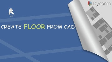 Create floor from cad using dynamo in Revit