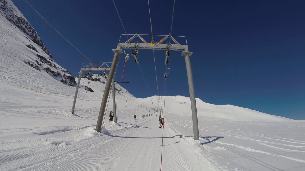 Skilift Vorabgletscher 2 Laax Flims Laax Falera YouTube