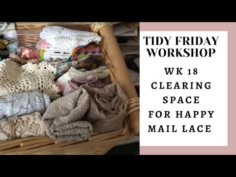 Tidy Friday - Craft Declutter - Last One of 2020