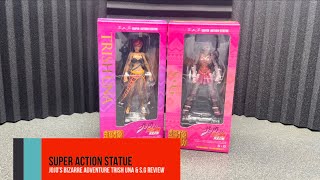 SUPER ACTION STATUE: JOJO'S BIZZARE ADVENTURE TRISH UNA/S.G REVIEW