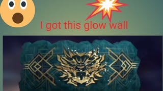 I got dragon seal glow wall //gaming with bkt