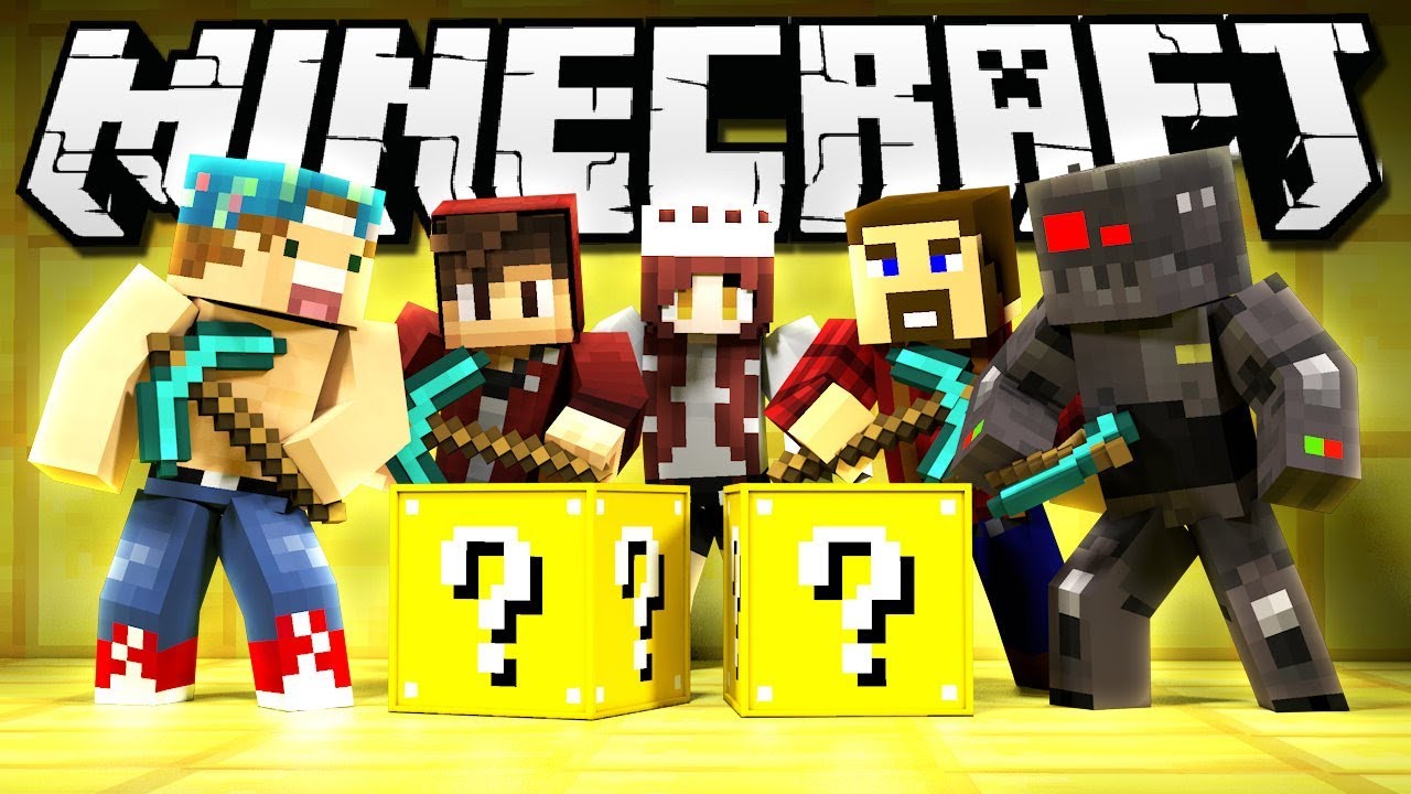 JOEY vs GRASER LUCKY BLOCK CHALLENGE!