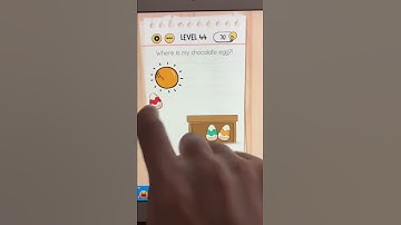 Brain Test Level 44 Where is my chocolate egg?