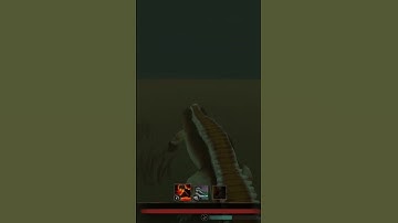 That hit #pathoftitans #sarcosuchus