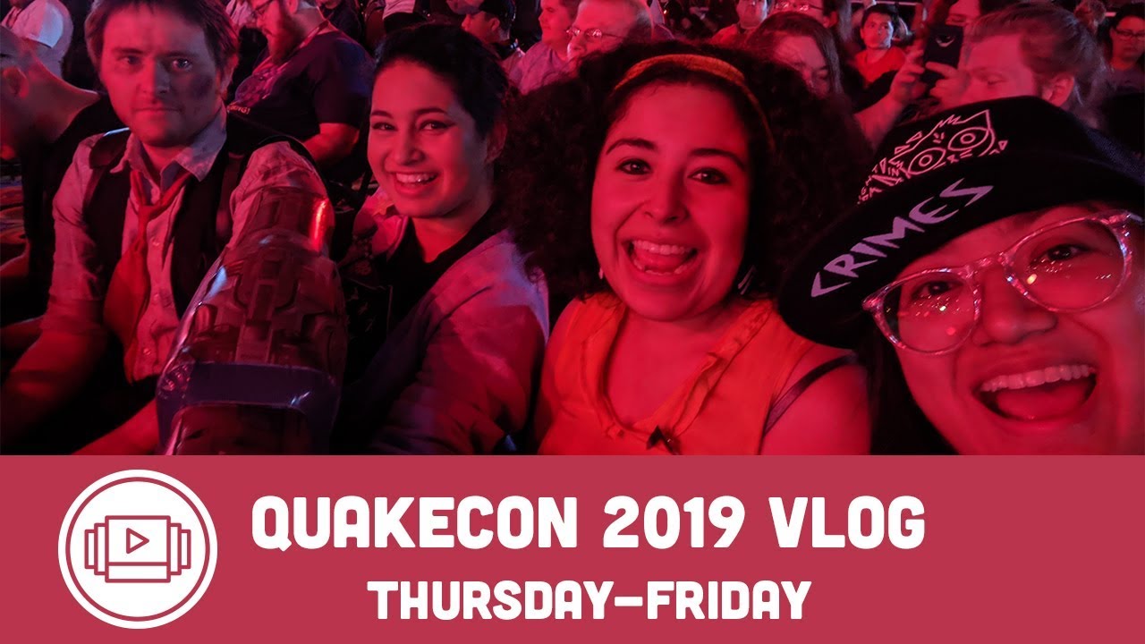 COMPENSATION | Quakecon 2019 Thurs-Fri Vlog | Ashweez Cosplay