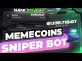 Memecoins Trading Bot Tutorial! | Solana Sniper Bot | PumpFun Sniper Bot Step by Step!