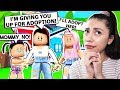 TAKING MY SPOILED DAUGHTER BACK TO THE ADOPTION CENTER! *SHE CRIED* - Roblox - ADOPT ME