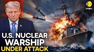 US-Iran War LIVE: Iran Fires 'Secret Weapon' At US Nuclear Carrier; Trump's Navy On High Alert |WION screenshot 3