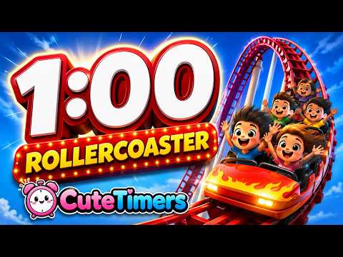 Day 4 Challenge – 1- Minute Rollercoaster Timer: Can You Handle the Excitement?