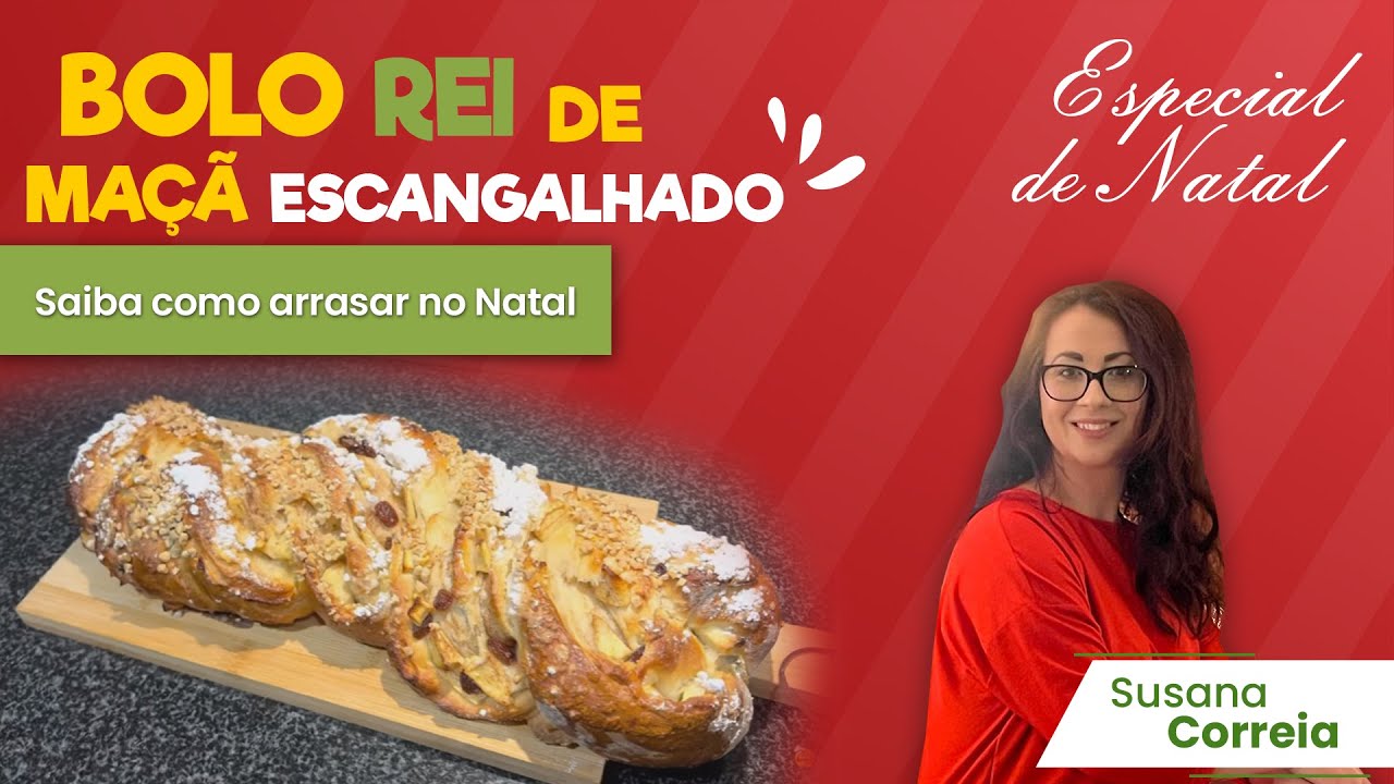Bolo Rei de Maçã Escangalhado | receitas da susana correia