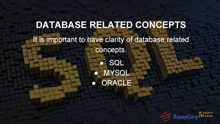 Database Assignment Help in USA, Australia & UK |  EssayCorp