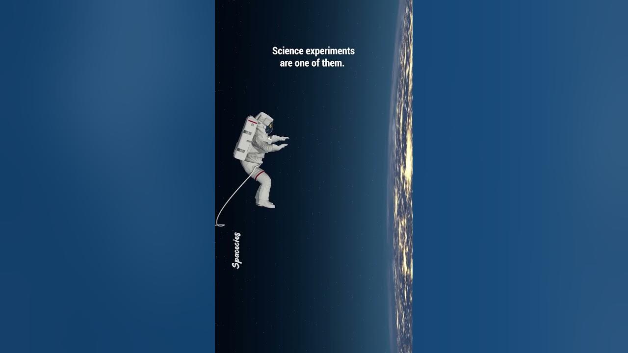 Why astronauts going on spacewalks shorts youtube