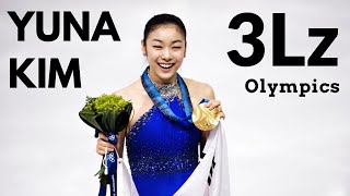 Yuna KIM: TRIPLE LUTZ (3Lz) [Olympics Edition]