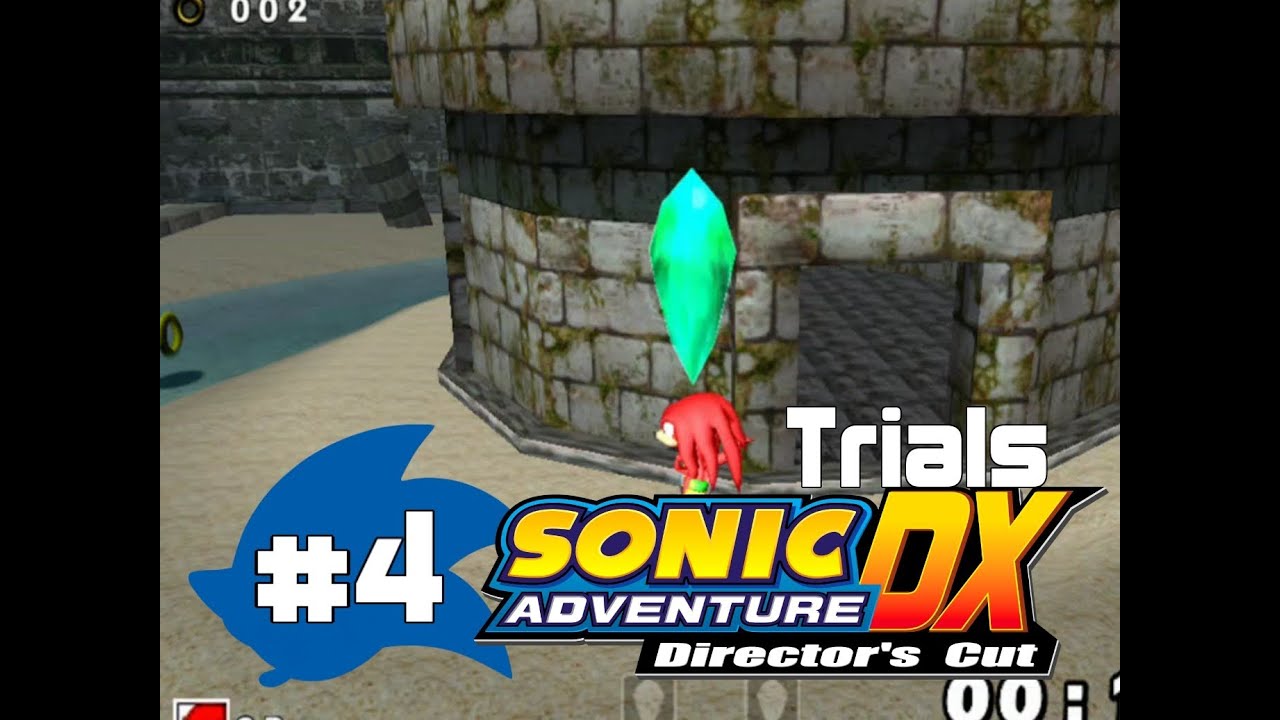 Sonic Adventure DX %100 Walkthrough - Trials - Part 4