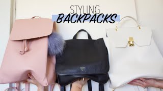 STYLING BACKPACKS
