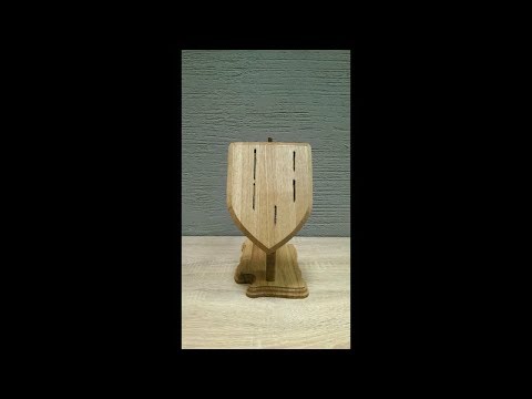 Подставка для ножей своими руками.-How to make a knife block Woodworking