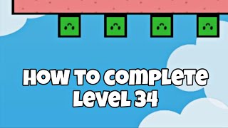 How to Complete Level 34 in Pop and Drop Roblox | level 34