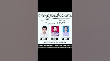 Job Oriented Courses____Admission Open: 2023__ Subscribe  #rajeevgandhicomputer #computercourse