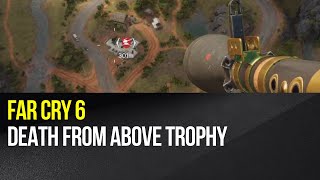 Far Cry 6 - Death from Above trophy (killing a soldier from 50m above)