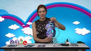 DIY by me   โคมไฟจากแผ่นซีดี