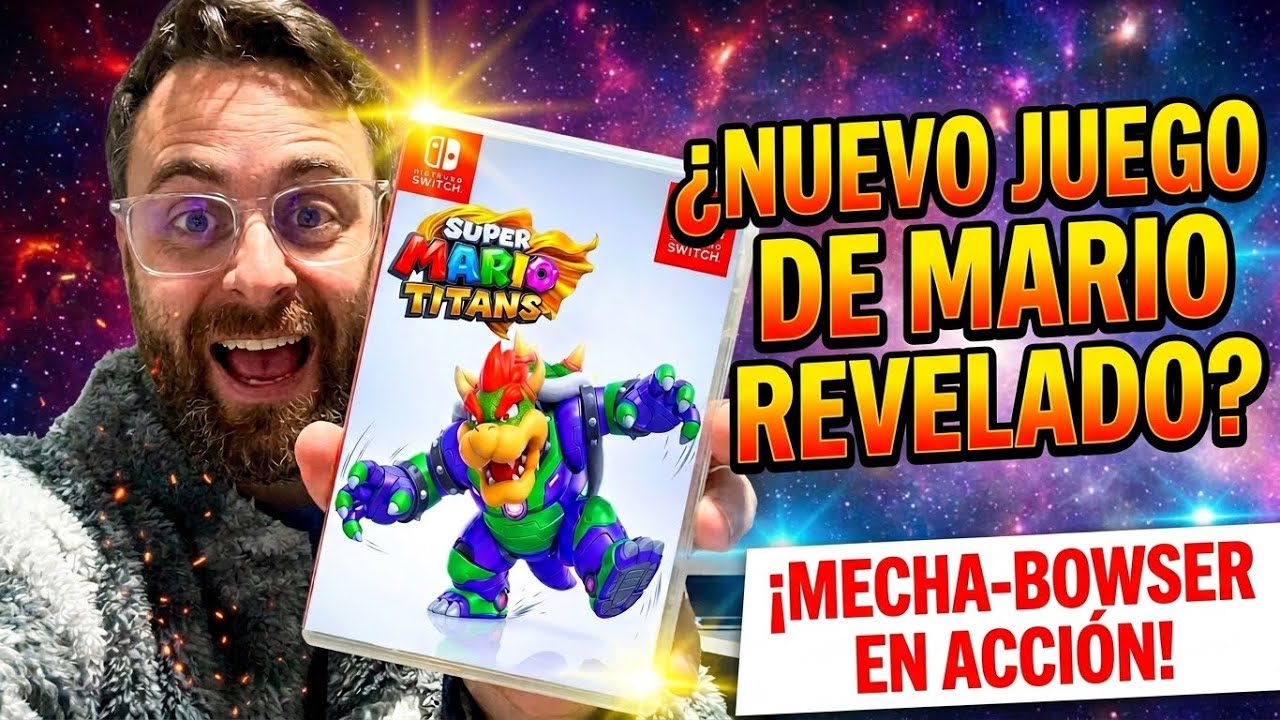 Super Mario Titans | Así es el Nuevo Super Mario Para Nintendo Switch 2 