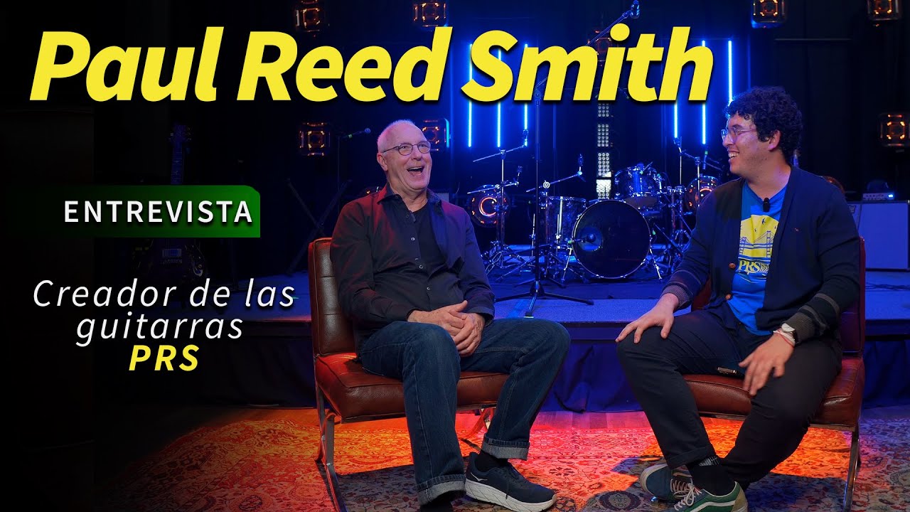 Una entrevista con Paul Reed Smith en su visita a México - YouTube