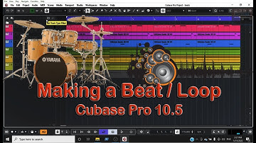 Making a Simple Beat in Cubase Pro10.5, using Halion Sonic SE