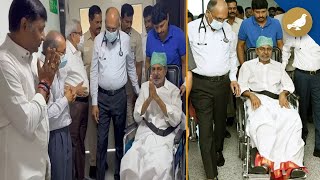 KCR discharged from Yashoda hospital in Hyderabad