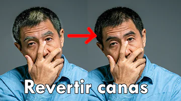 ¿Puedo revertir las canas?