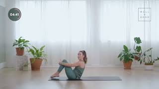 8 Minute 'Good Morning' Pilates Stretch | Good Moves | Well Good