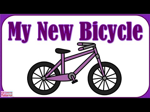 STORY || My New Bicycle || Reading Comprehension for Beginners || Liy ...