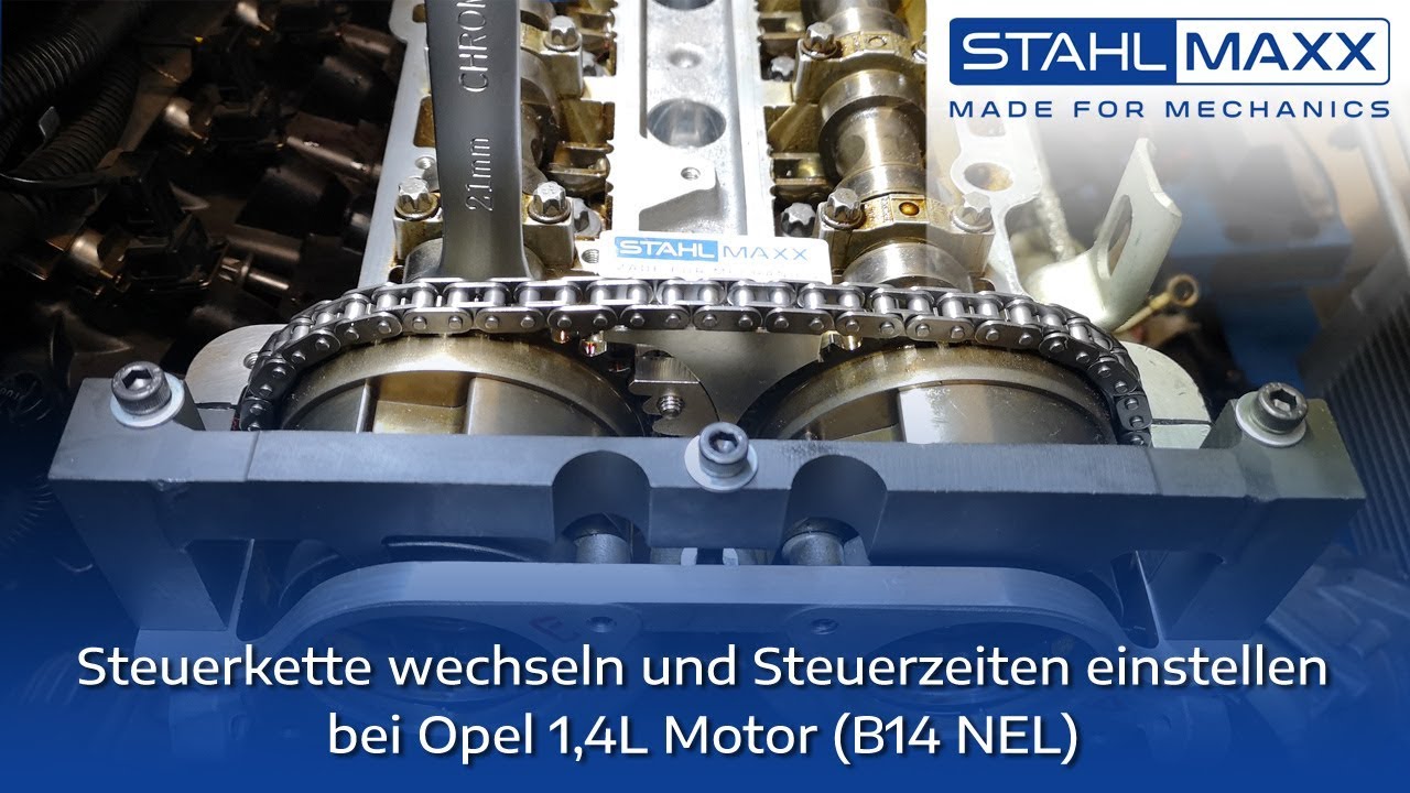 Steuerkette wechseln 1,0 1,2 1,4 Motor Opel Adam Ampera Astra