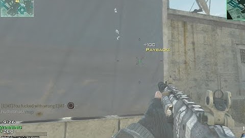 A Free Mod Menu User Messed With Wrong Modder! HVH MW3 (PS3)