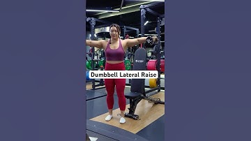 Dumbbell Lateral Raises  #motivation #lifter #personaltrainer