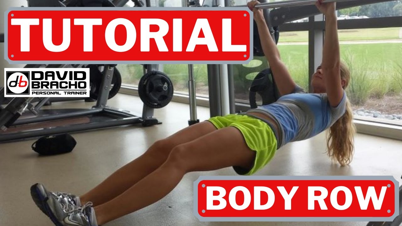TUTORIAL BODY ROW ON SMITH MACHINE - YouTube