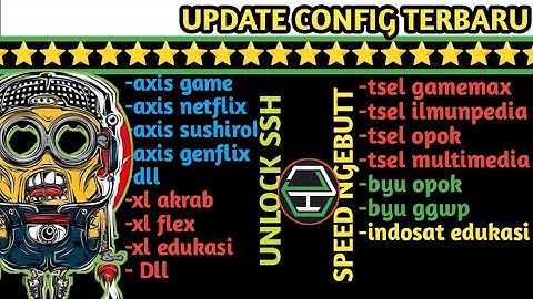 update config http custom all operator no lemot,cepat konek [ 1 Agu ]